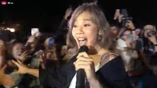 李佳薇Jess Lee「熱氣球嘉年華閉幕音樂會」《像天堂的懸崖》《鍊愛》《讓我留在你身邊》《天后》《如果如果》《反派情人》《大火》《煎熬》@鹿野高台 2020/8/30