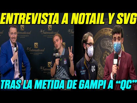 😎ENTREVISTA A N0TAIL Y SVG! TRAS LA METIDA DE GAMPI A "QC"😎