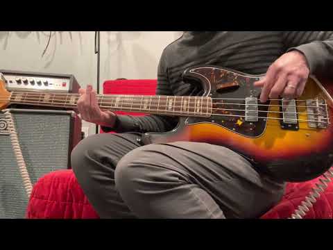 1970's Kasuga Jazz Bass Sunburst Maxon Pickups MIJ Japan 1970's Kasuga Jazz Bass Sunburst Maxon Pickups MIJ Japan