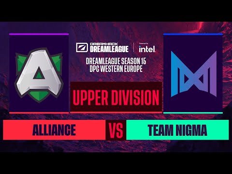 Dota2 - Alliance vs. Team Nigma - Game 1 - DreamLeague S15 DPC WEU - Upper Division