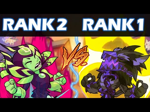 Rank 1 VS Rank 2 in Brawlhalla Ranked