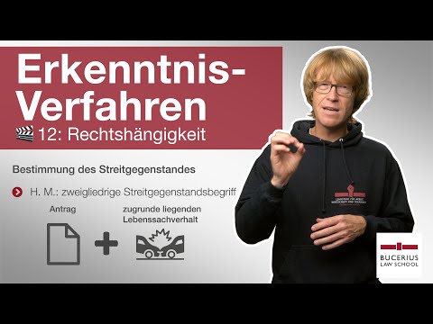 🟥 Rechtshängigkeit  | 🎬 12 | ZPO-Erkenntnisverfahren