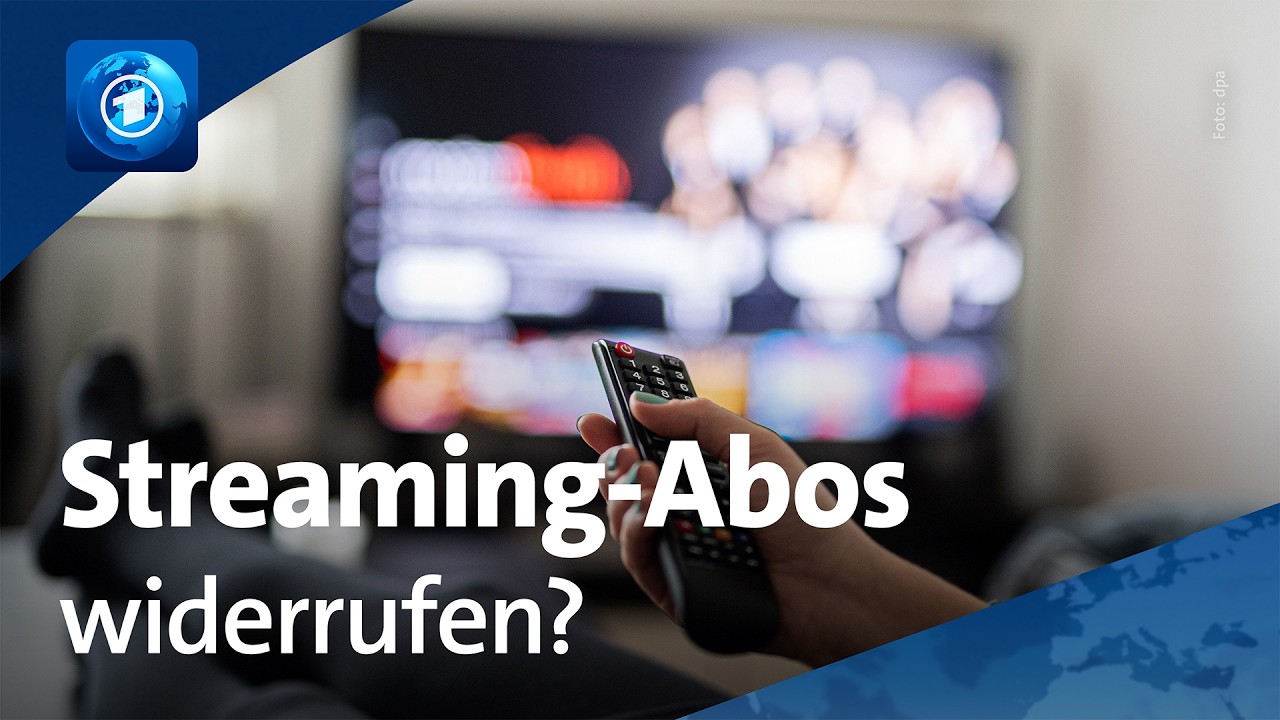Streaming-Abos: Das Widerrufsrecht bei Online-Diensten und deren Bedingungen