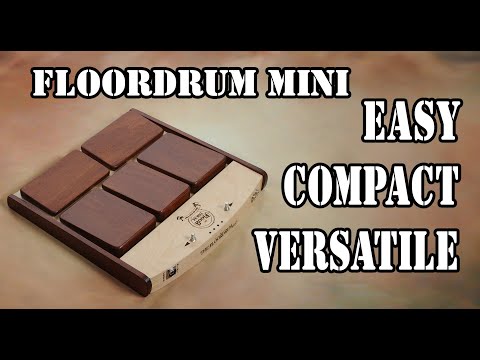 TESTING THE NEW FLOORDRUM MINI: THE MOST PORTABLE, VERSATILE, AND EASY-TO-USE FOOTDRUM!