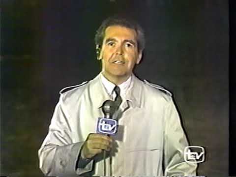 Aluvión en la Quebrada de Macul, cobertura Teletrece [1/2] (Canal 13, 1993) 60fps