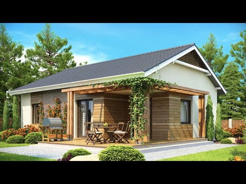 Most Comfortable Spacious and Cheap Z136 Small One-Story House