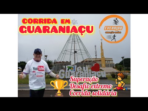 CORRIDA EM GUARANIAÇU.  PR... 2° HOSPITAL SANTO ANTÔNIO RUN. 