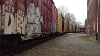 Rusty Rails Get Shined By Norfolk Southern Local On Peavine!  Before &amp; After!