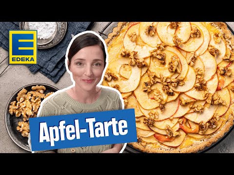Apfel Tarte | Saftiges Apfelkuchen Rezept zum selber machen