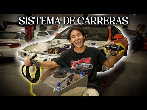 We installed a racing fuel line on the Silvia 2JZ | Kenyi Nakamura