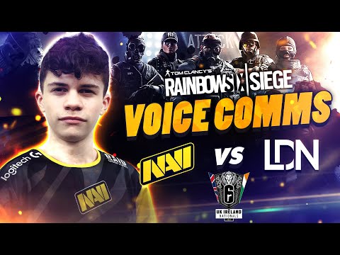 NAVI vs London Esports - Rainbow Six VOICE COMMS at UK Ireland Nationals S2