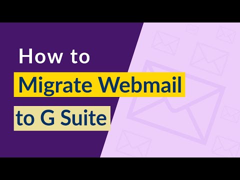Backup webmail email account to G Suite email account...