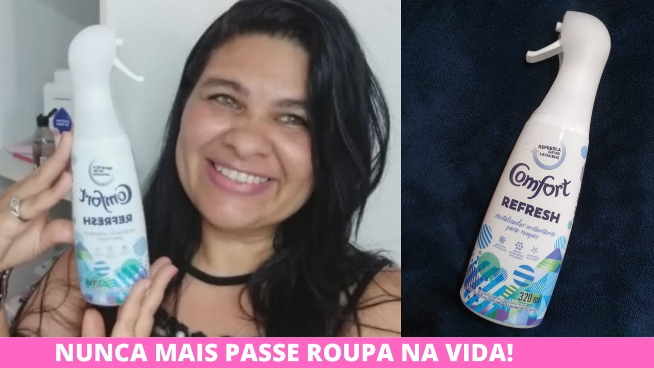 Watch Now Chega de Passar Roupaa!!! Olha só a Resenha desse Produto | Comfort Refresh Chega de Passar Roupaa!!! Olha só a Resenha desse Produto | Comfort Refresh
