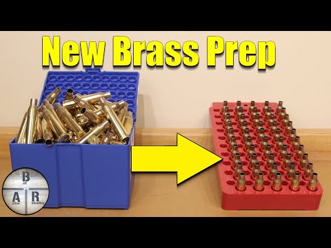 Precision Rifle Load Development - New Brass Prep