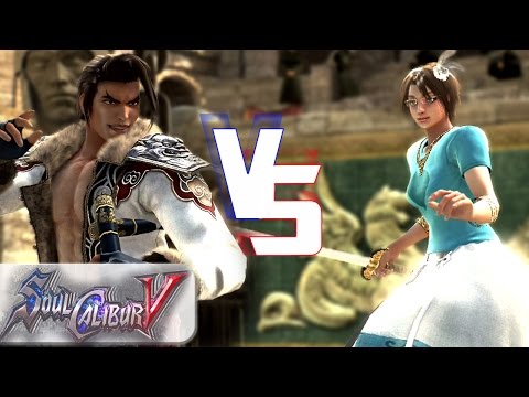 SoulCalibur V: Dustbuster360GF (Maxi) Vs TiZ EX1 (Leixia) Xbox 360 HD