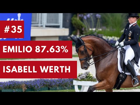 #34 | Isabell Werth und Emilio | CHIO Aachen | Grand Prix Kür | 2018