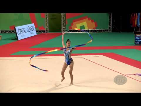 KIM Joowon (KOR) - 2022 Rhythmic Worlds, Sofia (BUL) - Qualifications Ribbon