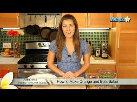 How to Make an Orange and Beet Salad