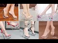 Best Transparent Heels Sandals Designs Latest Stylish Footwear Designs For Girls And Women