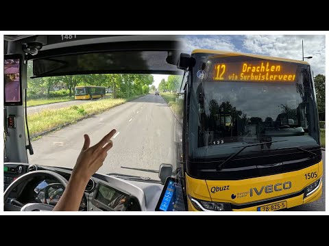 Qbuzz FRL Lijn 12 - Buitenpost Station - Drachten via Surhuisterveen