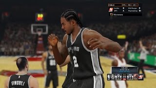 preview picture of video 'NBA 2K15 Trailblazers vs Spurs'
