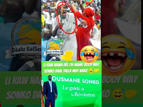Ce qui nous a échappé à l'investiture d'Ousmane Sonko d'hier 🤣