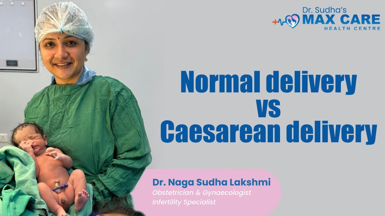 Normal delivery or Caesarean section|which is best|when is caesarean section done|Dr G Naga Sudha