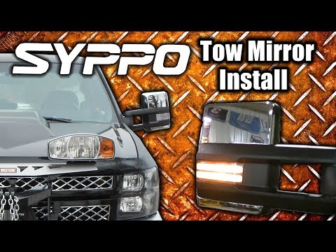 Project Frankenstein SYPPO Tow Mirror Install 15 Style with Parking & Turn Signals