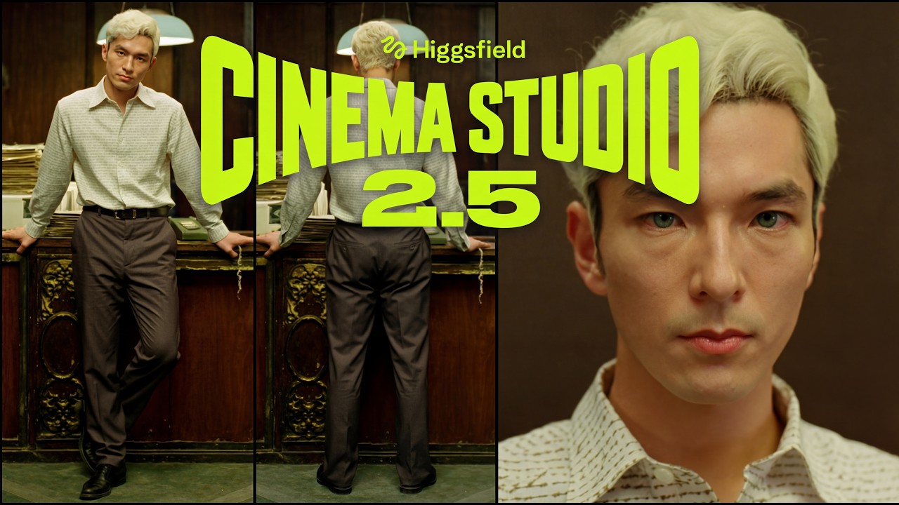 Cinema Studio 2.5 facilita todo en el Video con IA (Workflow Completo)