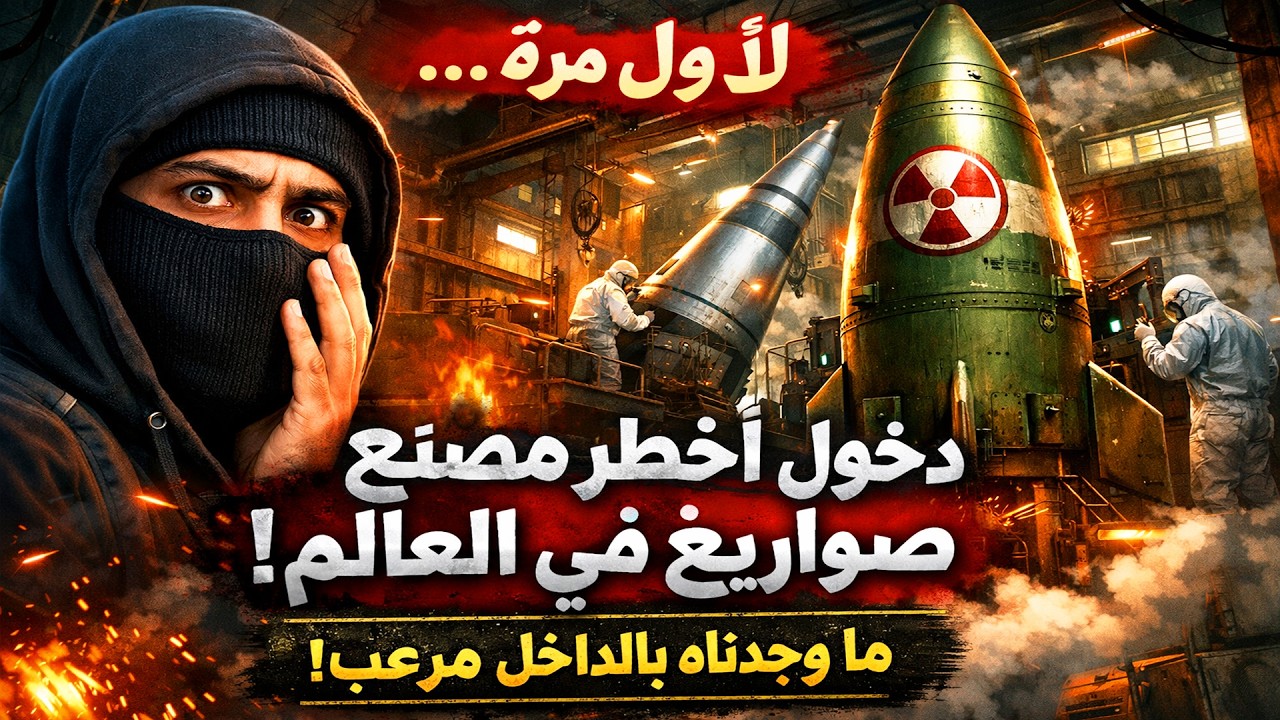 لأول مرة… دخول أخطر مصنع صواريخ في العالم! ما وجدناه بالداخل مرعب!
