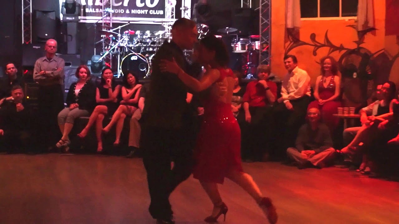 Paloma Berrios & Maximiliano Alvarado Tango Demo 1/3 2018 Jan 7