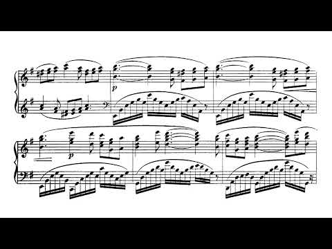 Scharwenka - Barcarolle in E minor, Op. 14 (Audio+Sheet) [Tanyel]