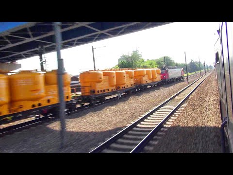 Cu 140 km/h prin Câmpia Română-IR 1946 Satu Mare-Mangalia-24.06.2021