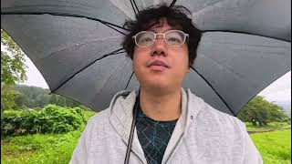 土曜雨さんぽお
