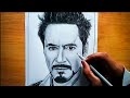 Drawing Robert Downey Jr