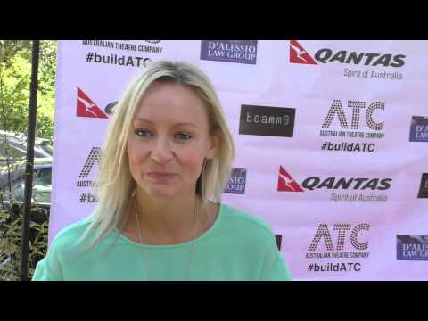 Simone De La Rue arriving to the Australian Theatre Company Summer Pool Party @SimoneDeLaRue1