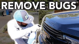 Easiest Way to Remove Bugs from Car - Hunters Mobile Detailing
