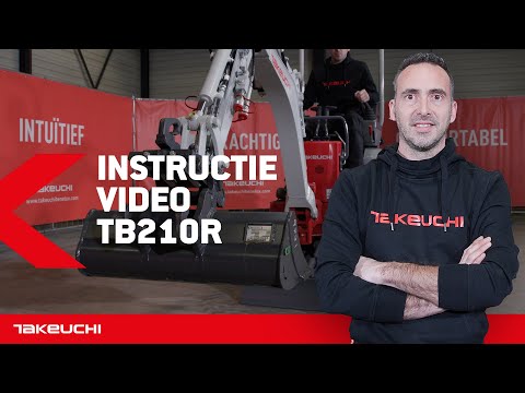 Instructievideo Takeuchi TB210 R Minigraver