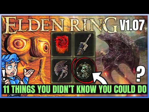 10 New Secrets You Didn't Know About in Elden Ring - New Boss Weapon & Speedrun Trick - Tips & More!