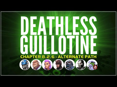 NO HEALS! - Deathless Guillotine Challenge Guide - 8.2.6 Completion - Dec 2023 - MCOC - Bahamet