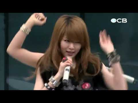 [PERF] 100307 4minute - Hot Issue + What A Girl Wants [1/2]