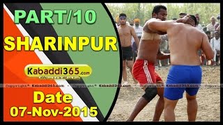 (1) Sharinpur (Hoshiarpur) Kabaddi Tournament 7 Nov 2015