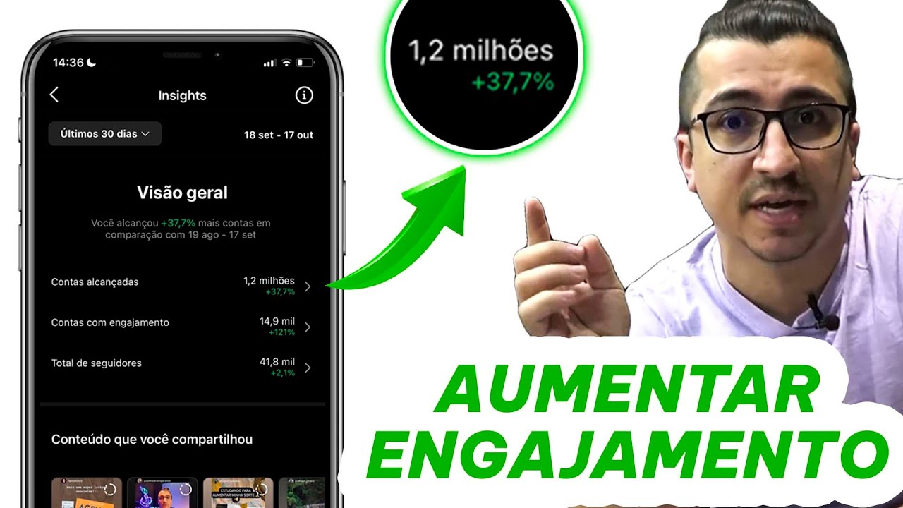 Como PERSONAL TRAINER tem mais ENGAJAMENTO no instagram