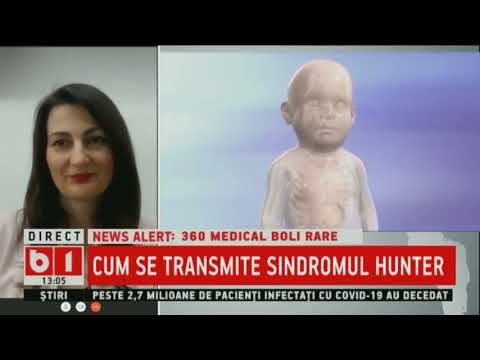 EMISIUNEA 360MEDICAL - B1TV - Sindromul Hunter 28.03.2021