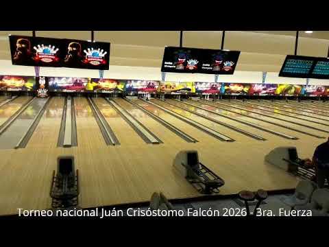 Torneo Nacional Juán Crisóstomo Falcón 2026 - 3ra. Fuerza - Domingo 30 - Cámara 3