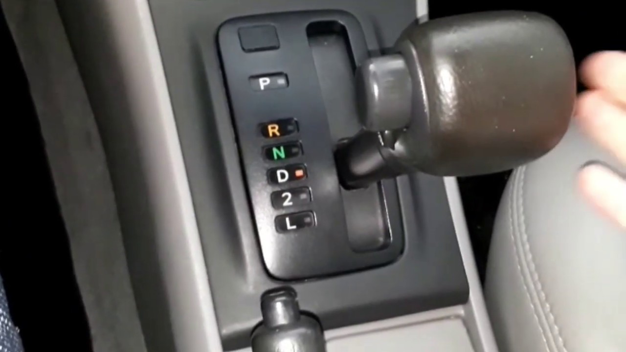 Como usar CÂMBIO  AUTOMÁTICO  do corolla brad pitt  de 2003 a 2008.