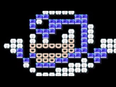 Mega Man 2 - Flash Man by Mikes - SUPER MARIO MAKER - No Commentary 1AI