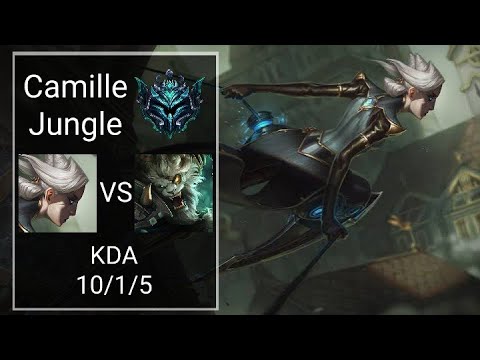 [WR] Camille vs Rengar (Jungle) | SEA Emerald | Patch 3.3C