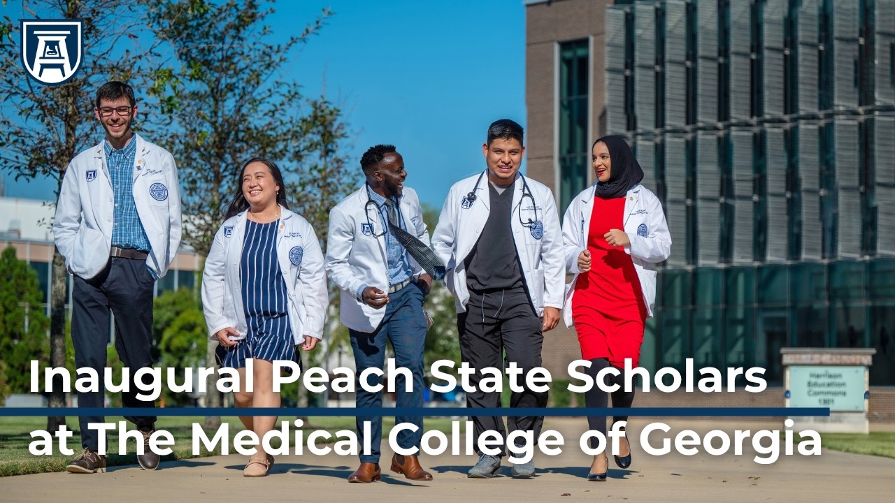 The Inaugural Peach State Scholars at The Medical College of Georgia