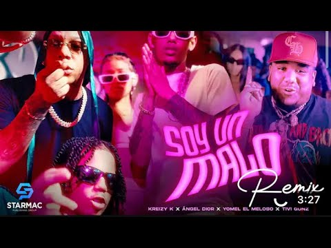 Kreizy K x Yomel El Meloso x Angel Dior x Tivi Gunz - Soy Un Malo Remix (Video Oficial)